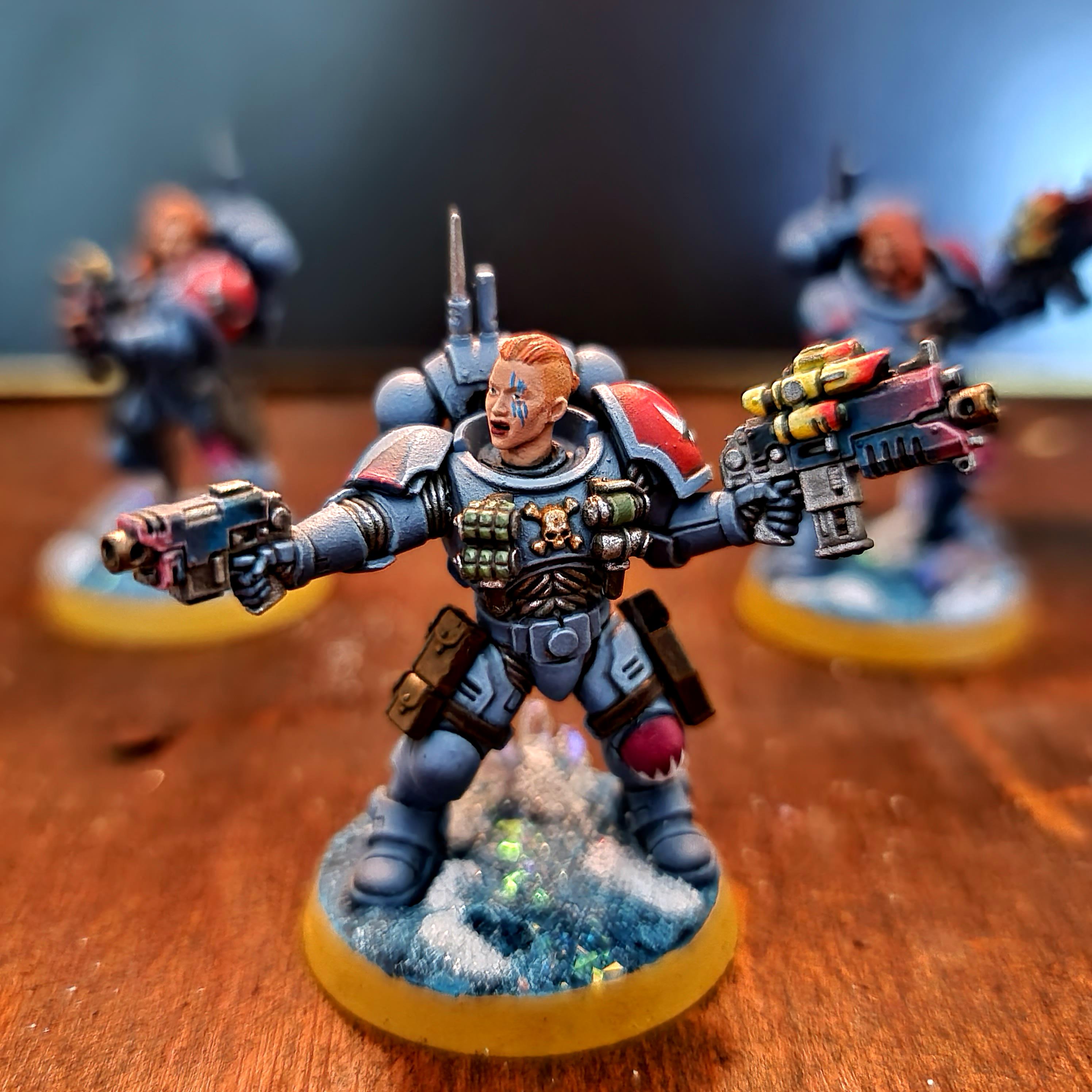 Female, Female Space Wolf, Infiltrators, Primaris, She Wolf, Space